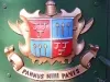 Kendal\'s coat of arms on Victoria Bridge 