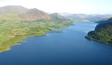 an image of bassenthwaite lake, the fourth largest of the lakes in the Lake District