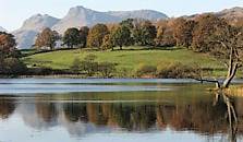 an image of loughrigg tarn