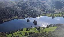 an image of rydal water, the second smallest of the lakes in the Lake District