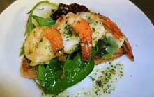 image of a plate of shrimp