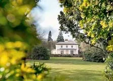 image of the big house beside the Lake District campsite at Hawkshead