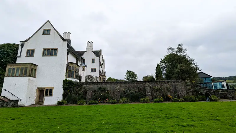image of the view from Blackwell the arts and crafts house across Windermere lake