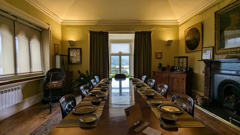 image of the dining room at Brantwood.