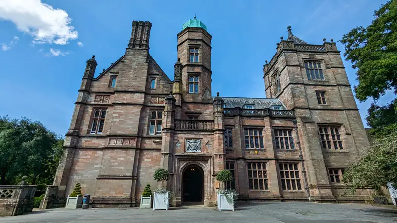 image of Holker hall near Cartmel in the Lake District