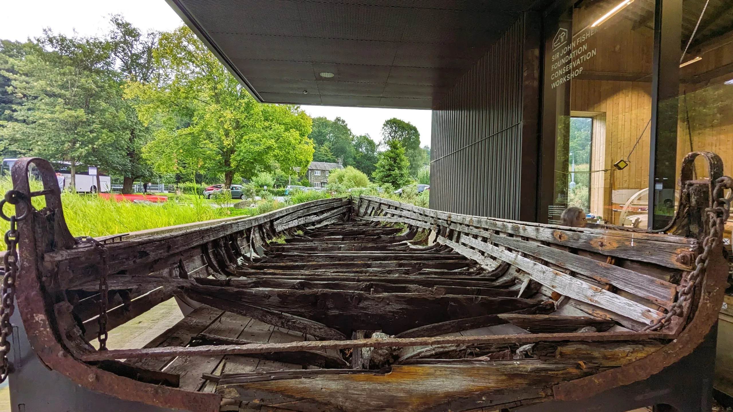 image of TSSY Esperance at the Windermere Steamboat Museum in the Lake District