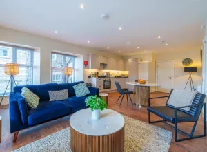 image of the large living room in weavers two a holiday let in windermere